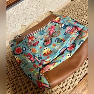 Lily Bloom Whimsical Owl Handbag – Lightweight Everyday Tote